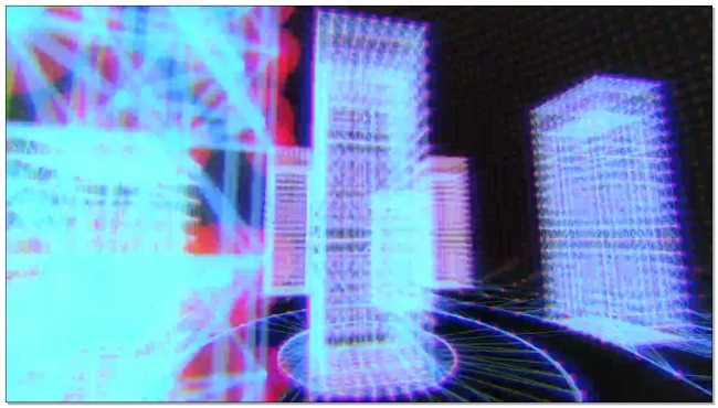 超 炫 3d 红蓝 重影 错位 视频 光效 梦幻 三原色 视频素材 动态视频素材