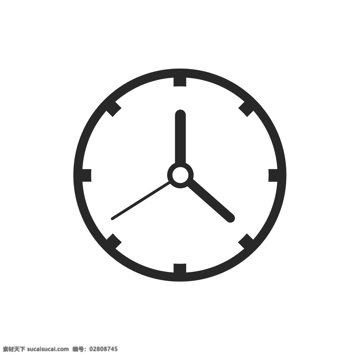 时钟图标 科技 彩色 箭头 插画 图表 图标 icon