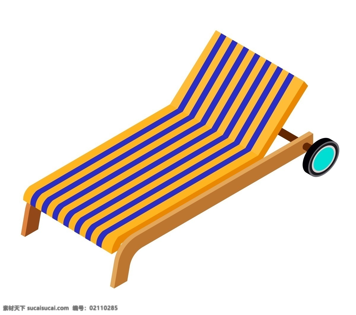 海滩休闲躺椅 沙滩海滩 躺椅 休闲