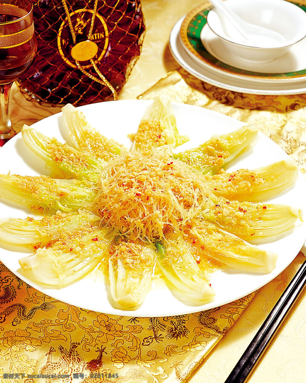 蒜 茸 粉丝 娃娃 菜 美食 餐饮 传统美食 餐饮美食