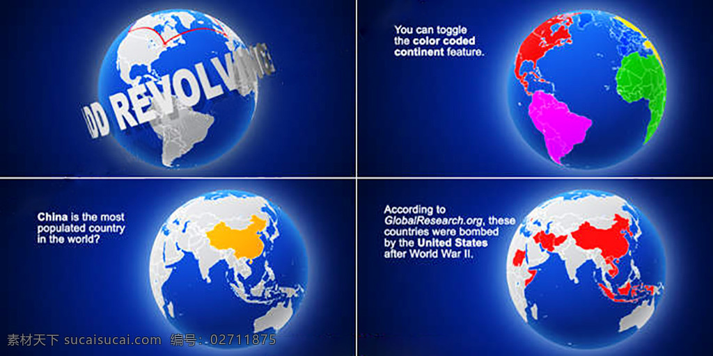 实用性 很 强 地球 演示 创建 工具 ae 模板 地图 全球 世界 连线 旅游 旅行 路线 国家 高亮 说明 3d效果 地理 政治 aep 蓝色