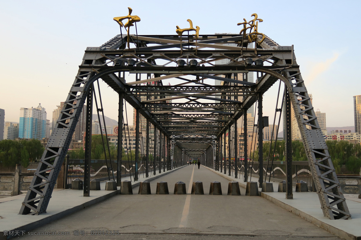 兰州中山桥 甘肃 兰州 中山桥 城市地标 旅游 旅游摄影 国内旅游