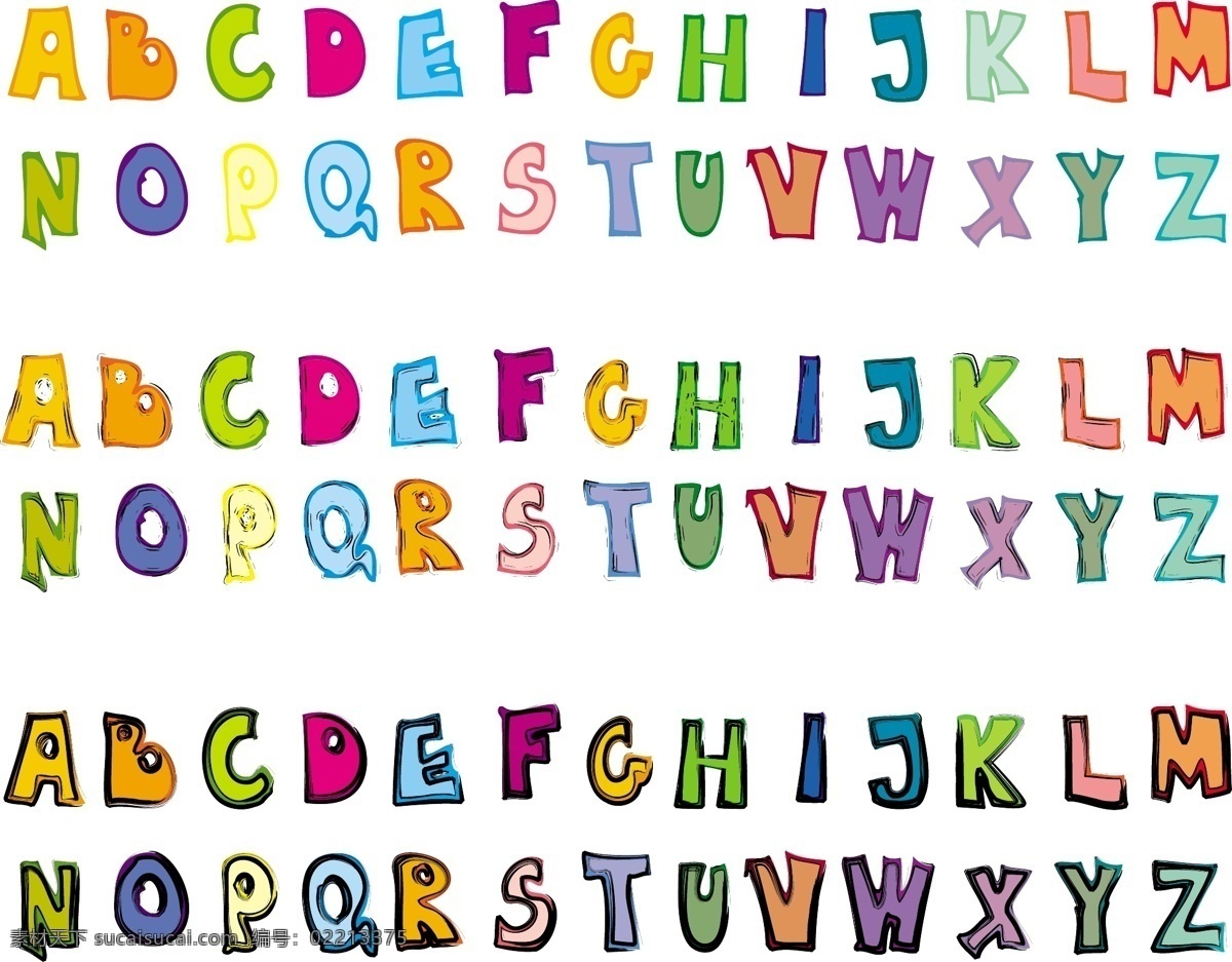 可爱 英文 字母 木 设计矢量 矢量 艺术 字体 措施 石 字 矢量图 其他矢量图