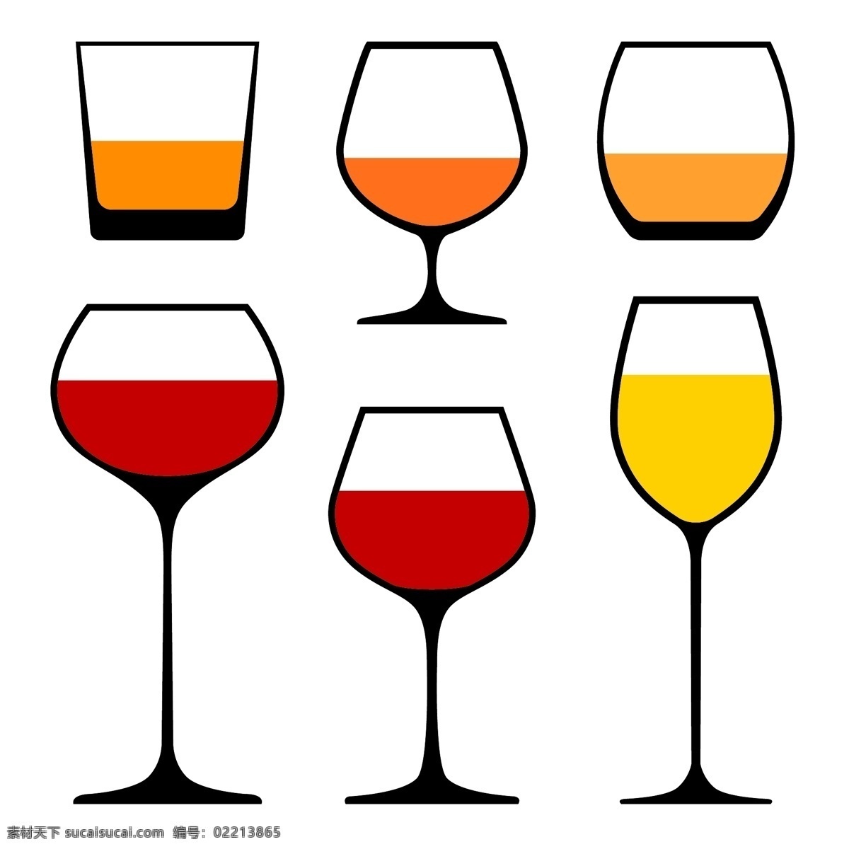 红酒杯 葡萄酒 wine 法国 红酒 酒杯 动漫动画