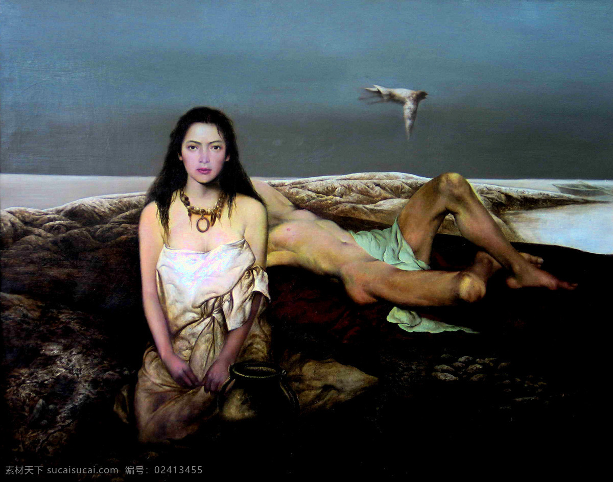 性感美女 油画 名画 艺术 绘画 文化艺术 艺术品 世界名画 书画文字