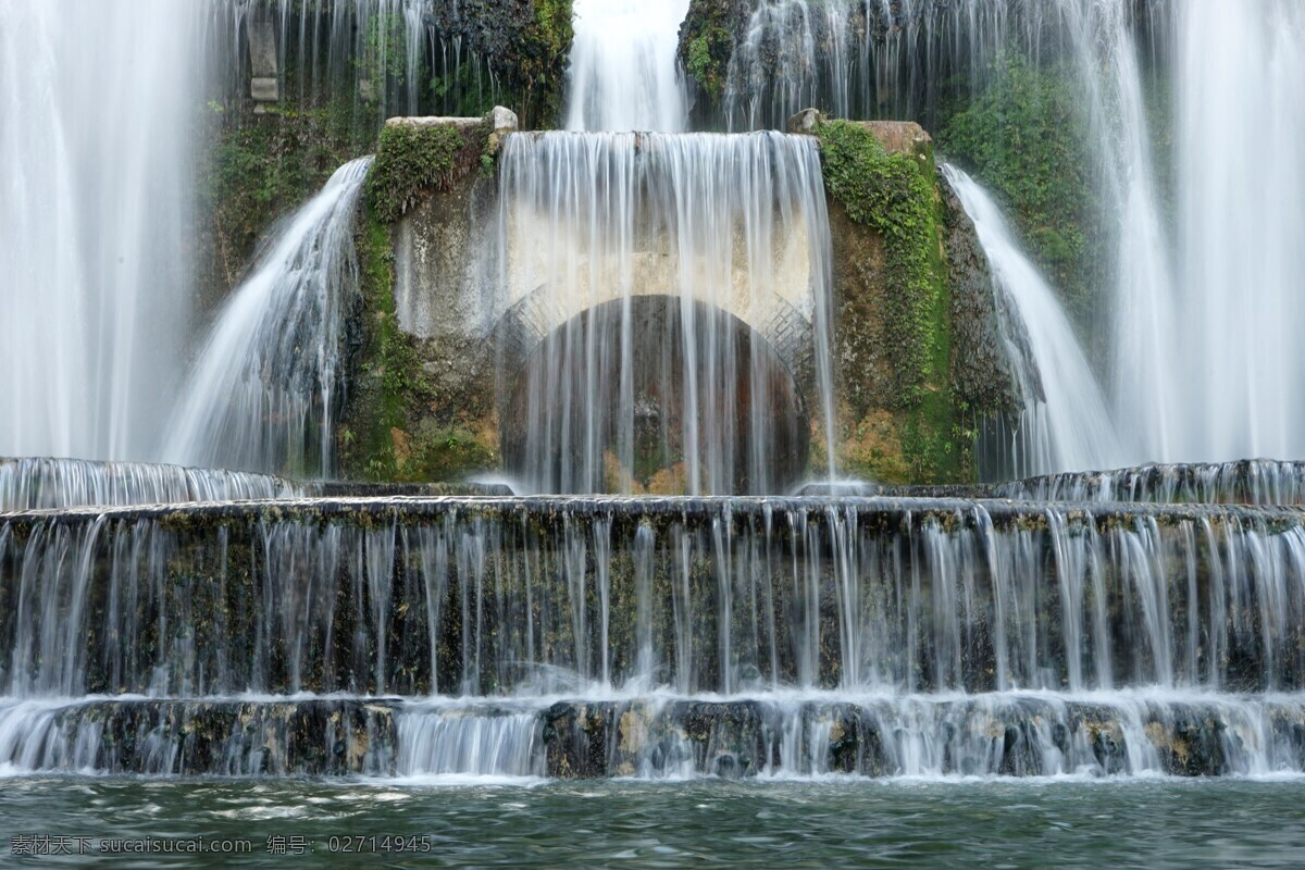 人造喷泉 喷泉景观 喷泉 水景 园林 雕塑 建筑园林
