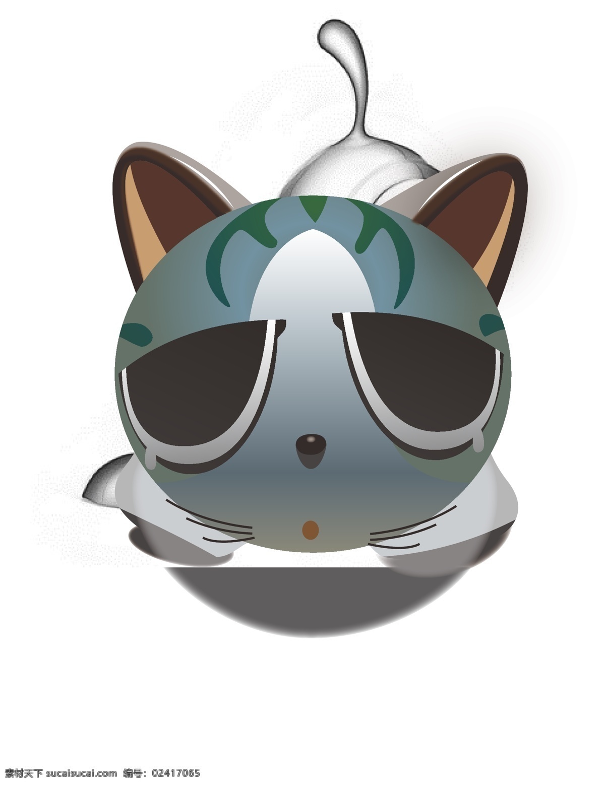 动漫 萌 小 奇 矢量图 卡通 动物 可爱猫咪 萌小奇 动漫小猫 矢量