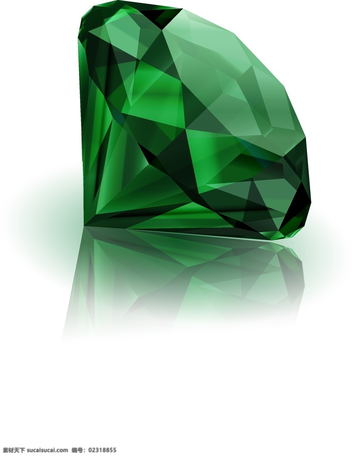 钻石 首饰 精美钻石 珠宝 绿宝石 手绘钻石 钻石广告 矢量素材 生活用品 生活百科