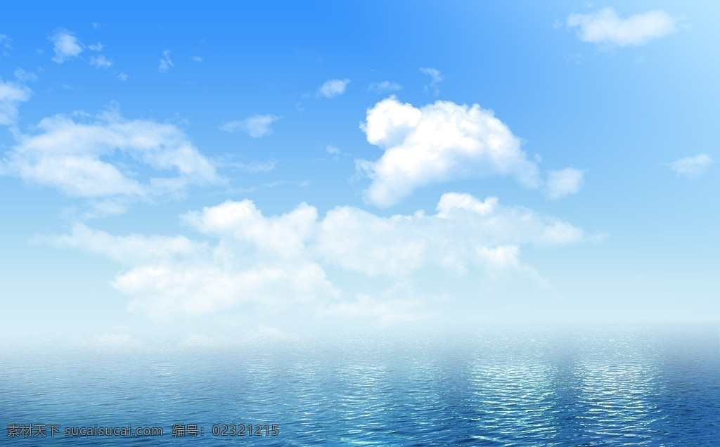 蓝天白云 蓝天 白云 海水 大海 海 海洋 天空 分层 源文件