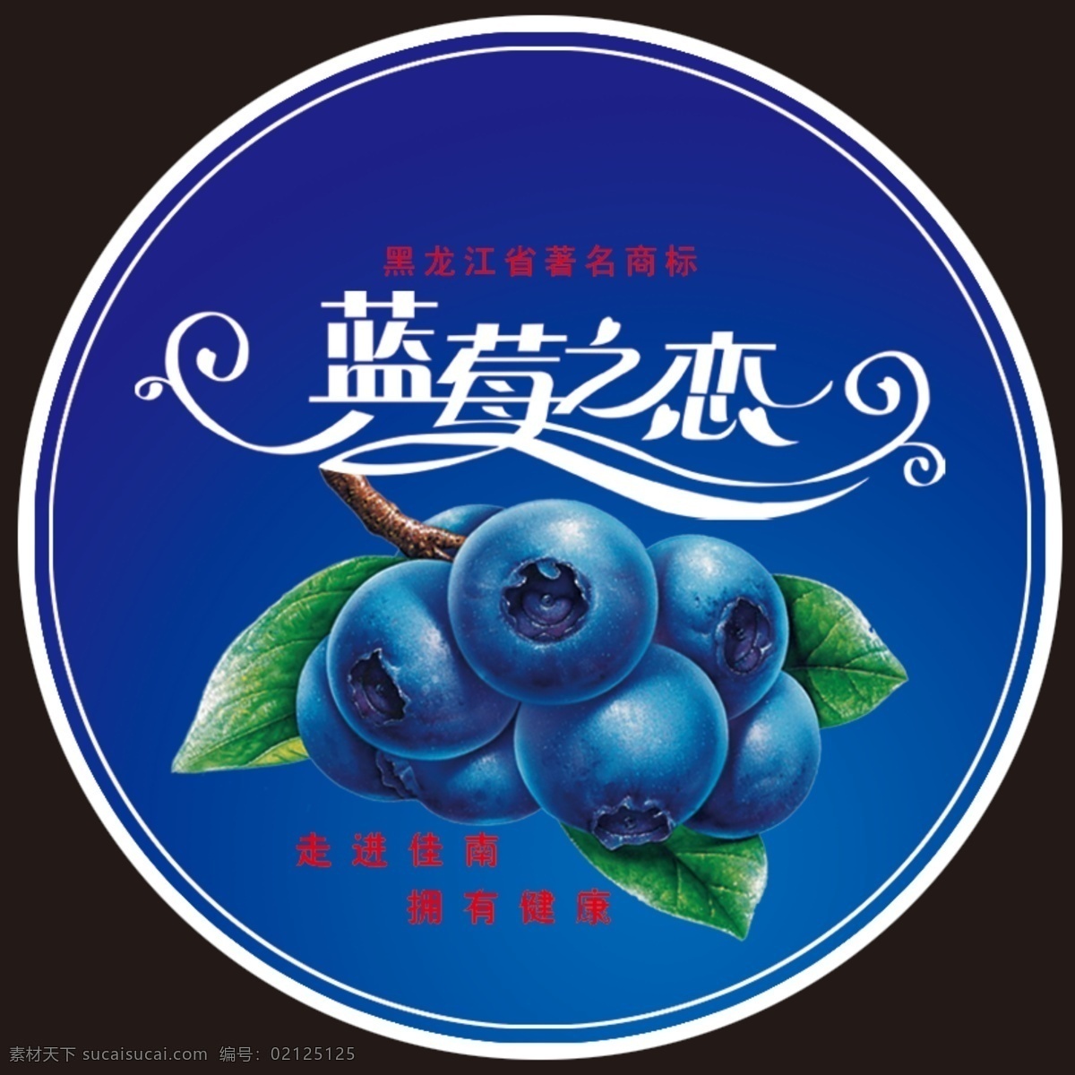 蓝莓之恋 蓝莓 蓝莓字 蓝莓设计 蓝莓标 分层 源文件