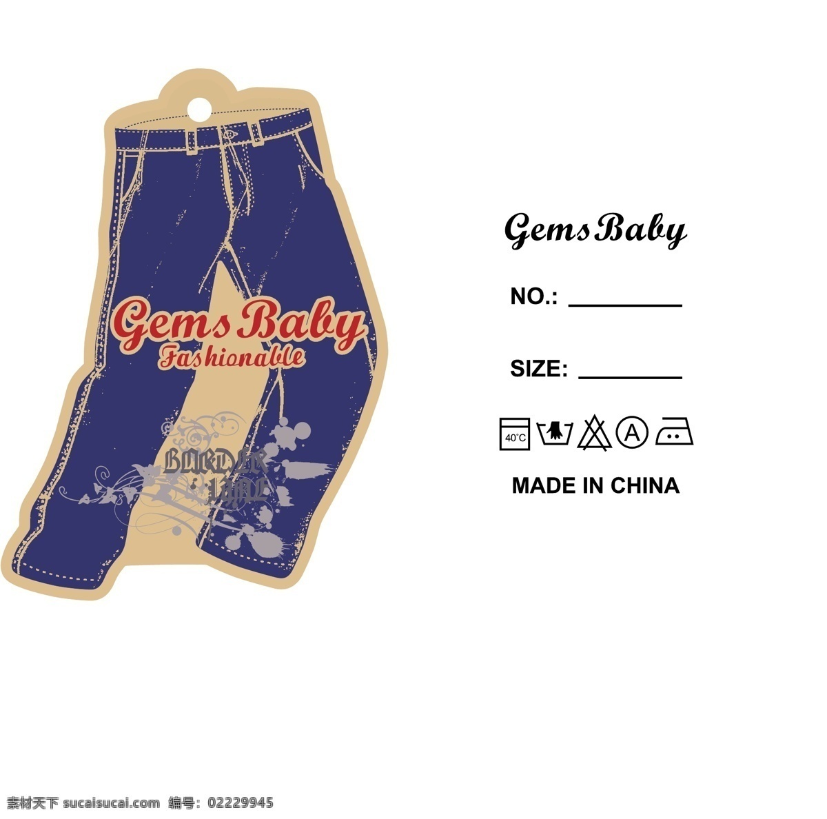 牛仔 单张 吊牌 包装设计 服装包装 挂牌 矢量图库 纸牌 牛仔单张吊牌 服饰包装 psd源文件