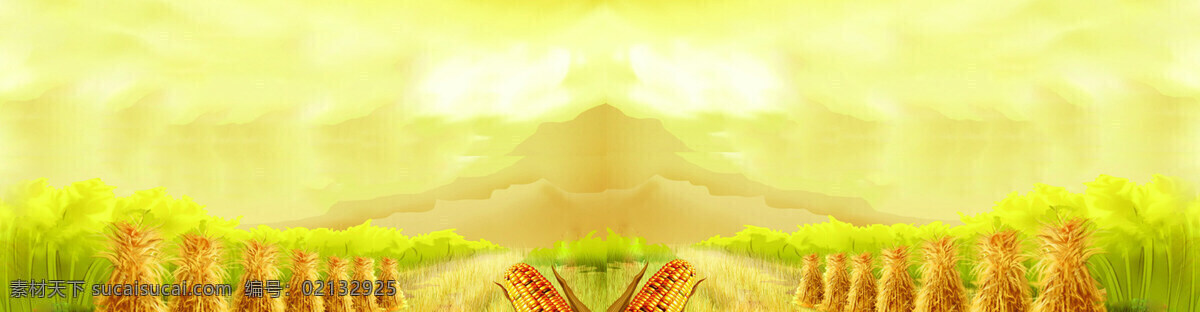 淘宝 秋装 金黄 背景 banner 黄色