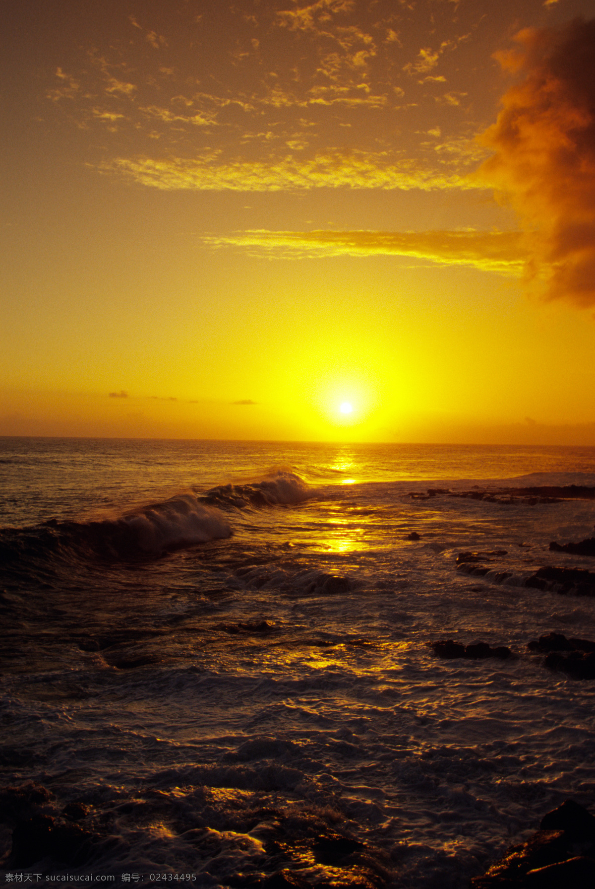 傍晚 大海 风景 美丽海滩 海边风景 海浪 浪花 夕阳 落日 黄昏 海平面 海洋 海景 景色 美景 摄影图 高清图片 大海图片 风景图片