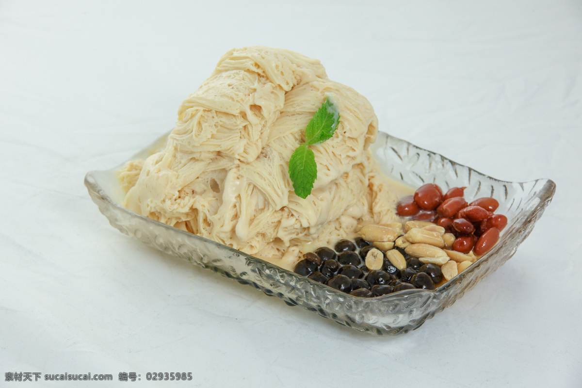 花生绵绵冰 绵绵冰 水果绵绵冰 冰 冰沙 饮料 餐饮美食 西餐美食