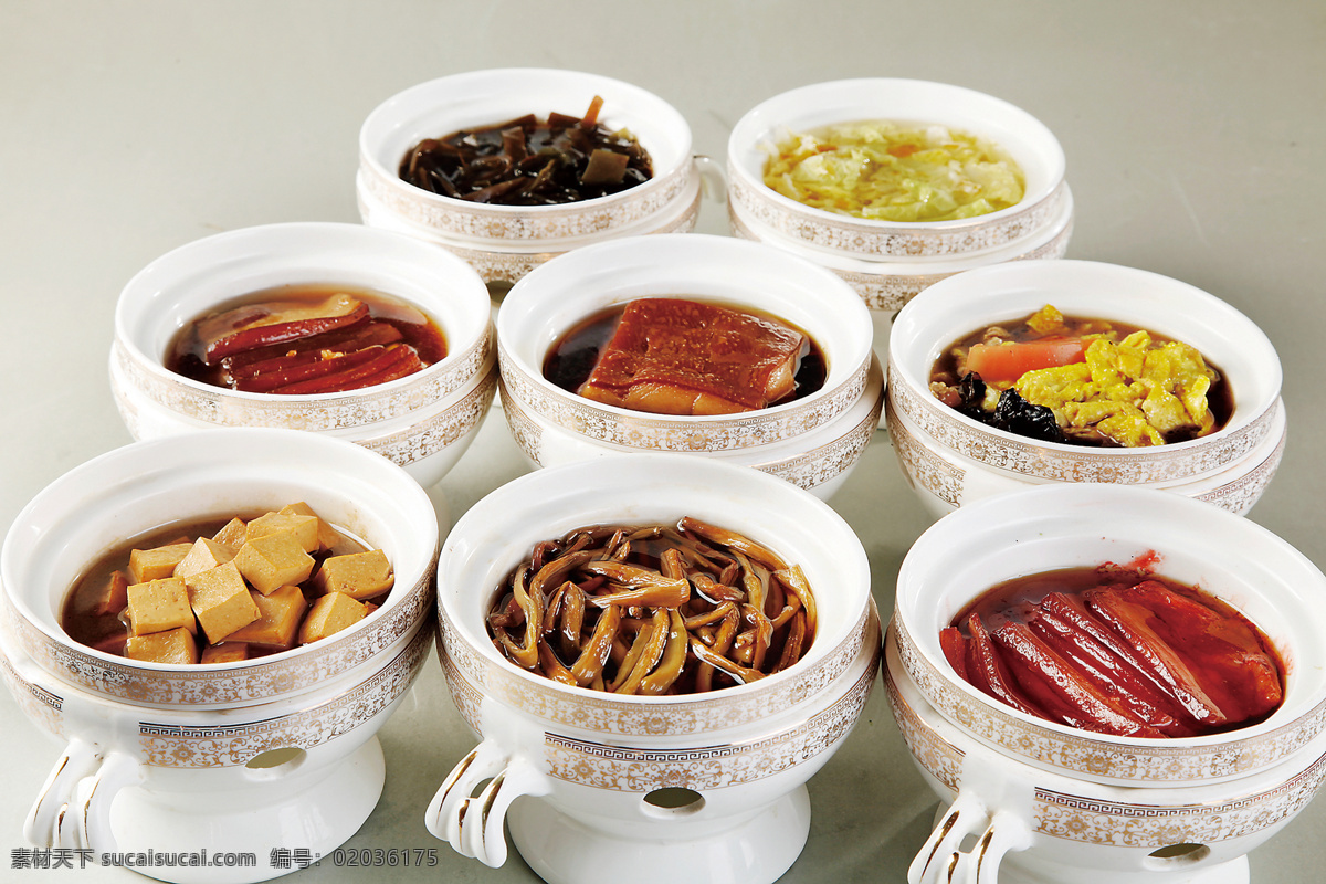 清泉八大碗 美食 传统美食 餐饮美食 高清菜谱用图