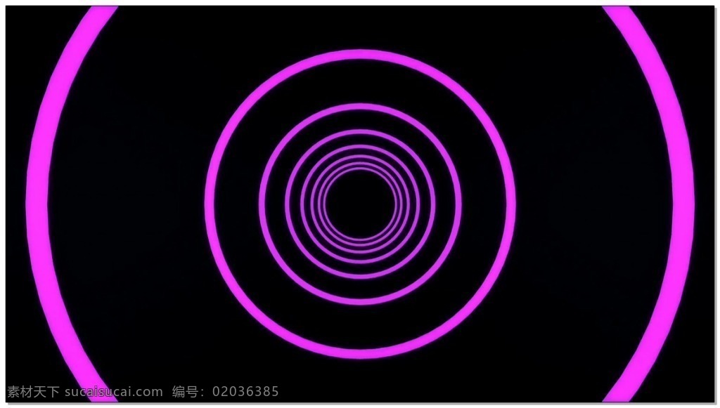 变幻莫测 隧道 视频 神秘 变幻 光线 色彩 视频素材 动态视频素材