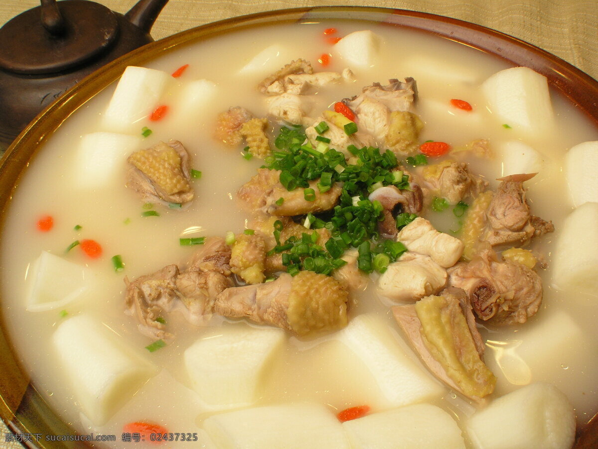 山药 炖 紫 鸡汤 山药炖紫鸡汤 淮山鸡汤 中华美食 中国美食 美味佳肴 菜谱素材 美食摄影 餐饮美食