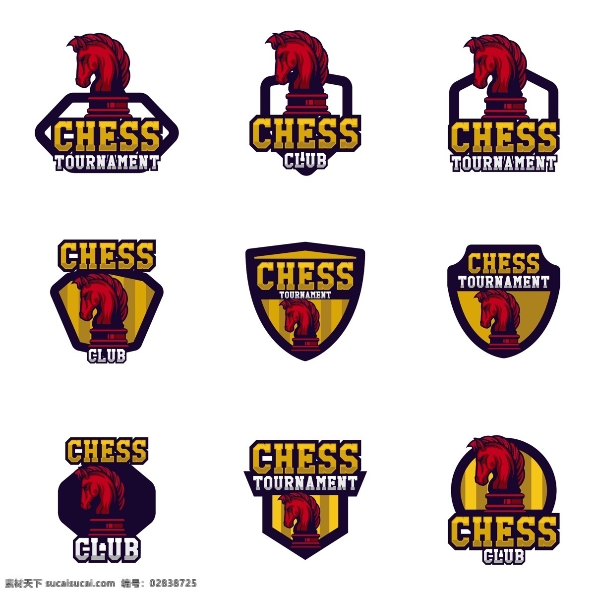 象棋 标志 模板 标识 业务 抽象 体育 营销 色彩 运动 企业 公司 品牌 标志的抽象 形状 现代 企业形象 身份