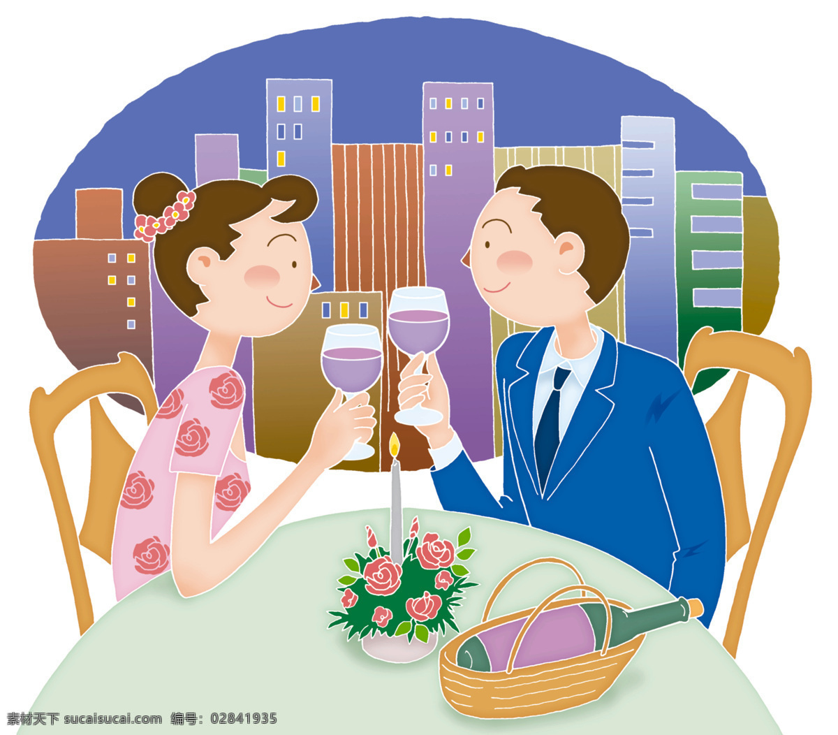 家庭生活 插画 098 设计素材 生活插图 书画美术 白色