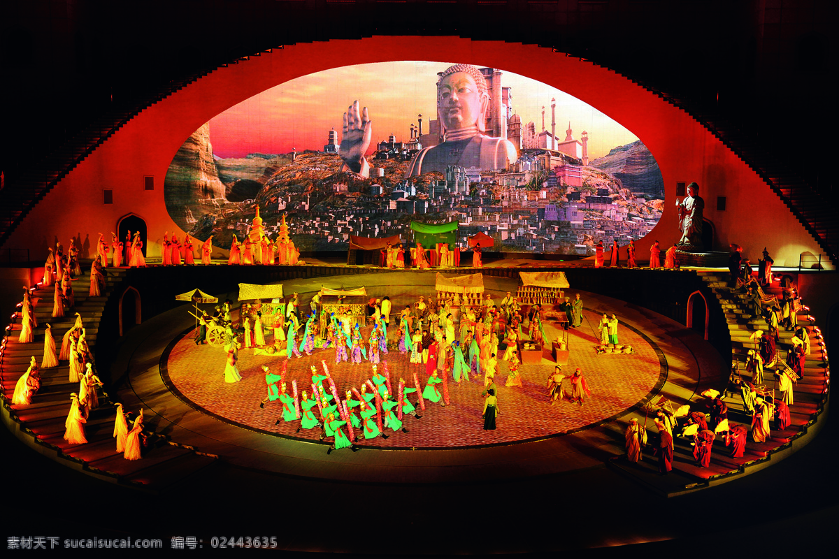 兖州 兴隆文化园 旅游区 菩提东行 话剧 歌舞剧 演员 旅游摄影 国内旅游