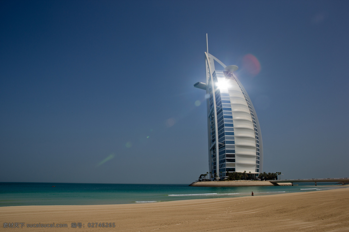 迪拜 帆船 海滩 建筑摄影 建筑园林 酒店 迪拜帆船酒店 阿联酋 晕光 psd源文件