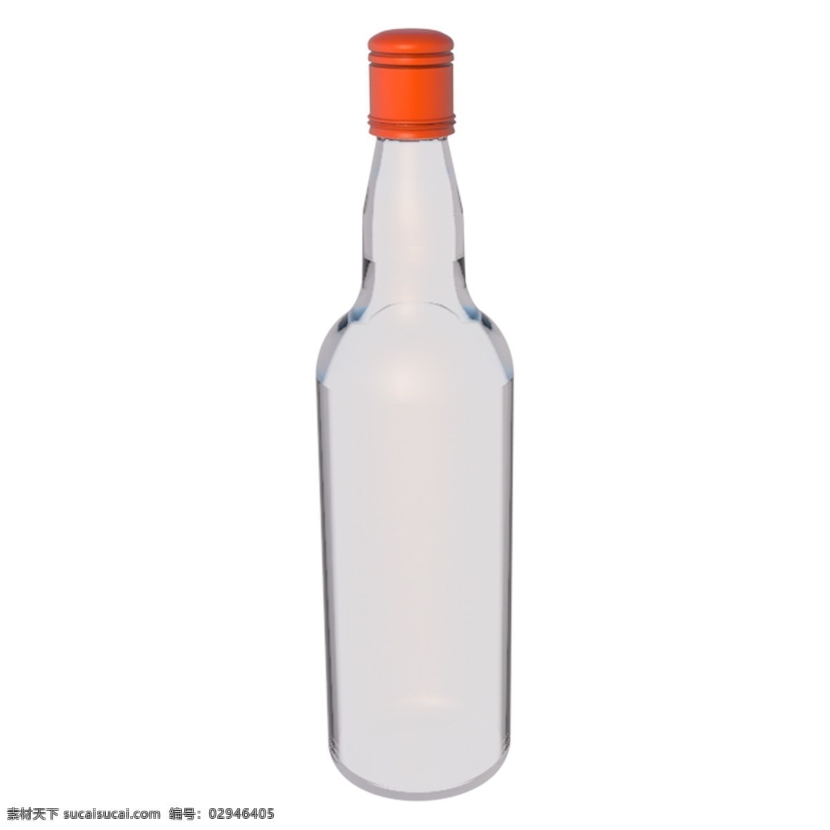c4d 立体 玻璃 啤酒 瓶子 玻璃瓶 c4d瓶子 啤酒瓶 立体瓶子 立体玻璃瓶子