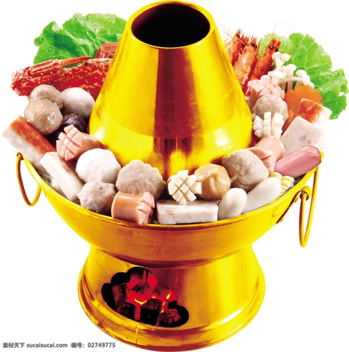 分层 火锅 火锅料 金光闪闪 金牌 金色 青菜 肉丸 金牌火锅 火锅好素材 火锅菜 蟹 虾 蟹肉棒 香菇贡丸 香肠 丸 花枝丸 源文件 psd源文件