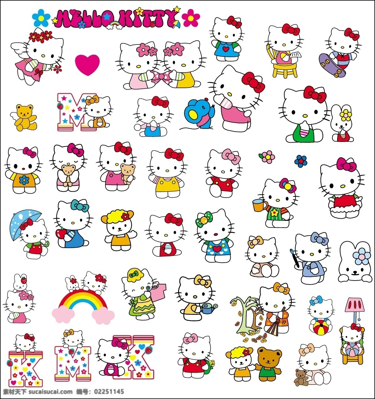 白猫矢量图 hello kitty kt猫 分层矢量图 其他矢量 矢量素材 矢量图库 kt 皮皮蛙 melody 等可爱卡通 其他生物 生物世界 矢量