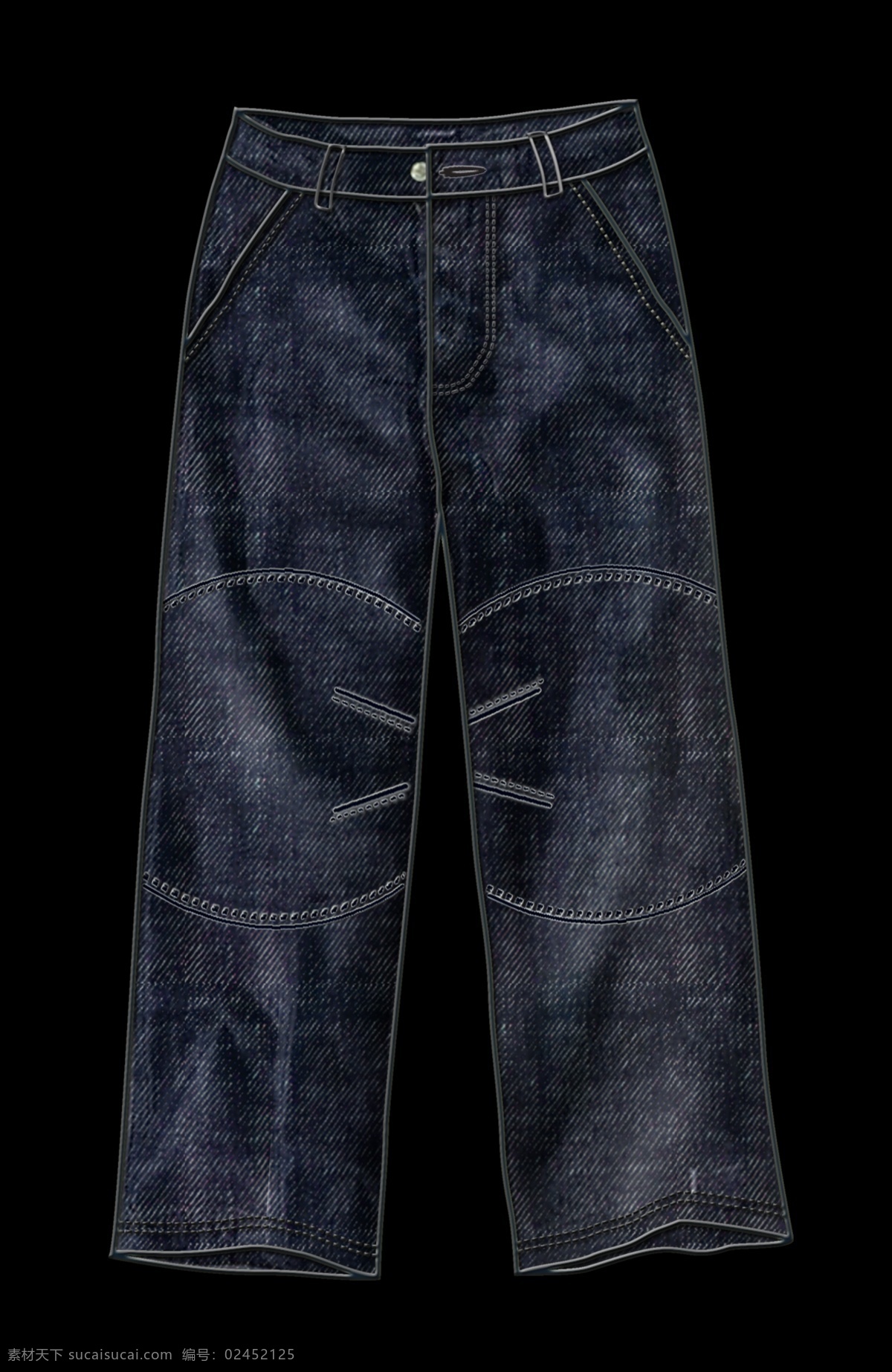 分层 psd素材 儿童 服装 服装设计 裤子 牛仔裤 ps 牛仔 库 童装 原创 作品 源文件 其他服装素材
