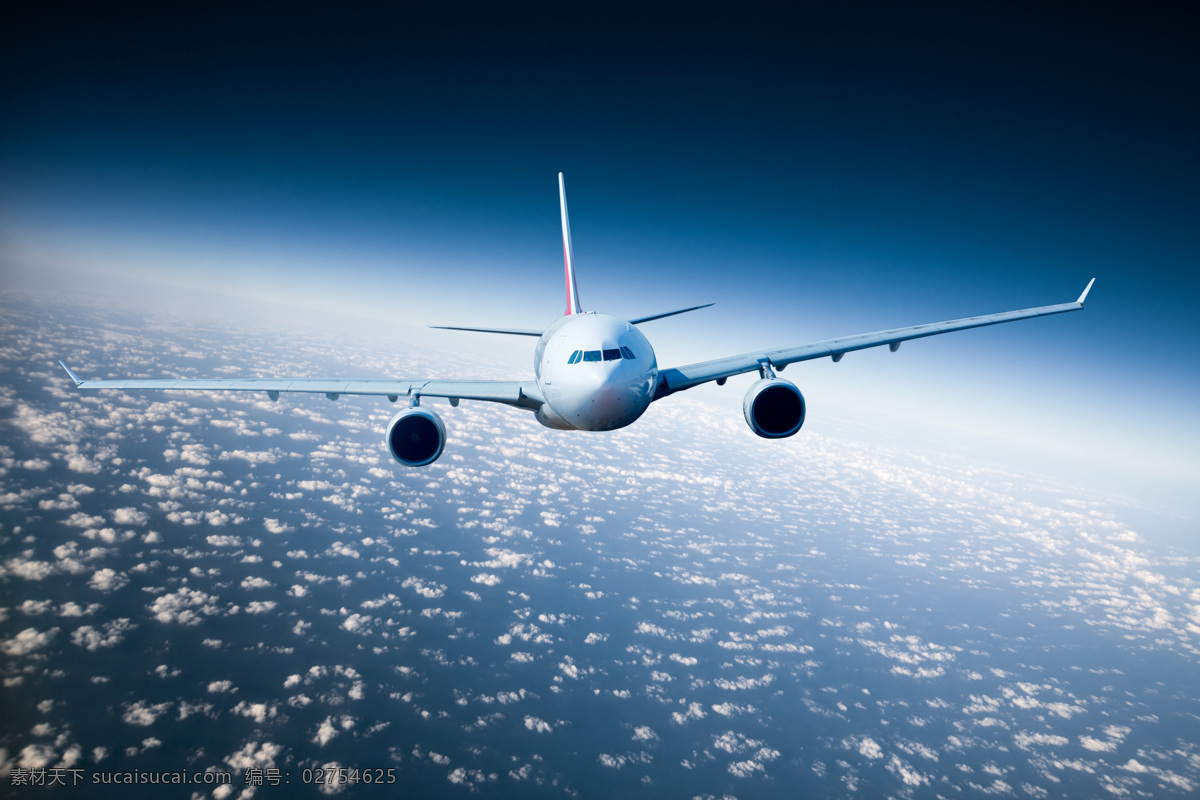 飞机 云海 穿行 高清 图 蓝天 白云 客机 交通运输 交通工具 飞机图片 现代科技