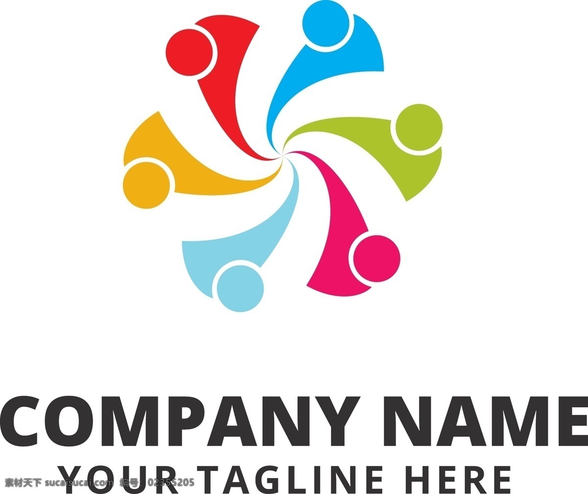 连接 人 标志 模板 商业 抽象 形状 企业 公司 品牌 抽象的标志 企业形象 符号 身份 商业标志 公司标志 标志模板 抽象的形状