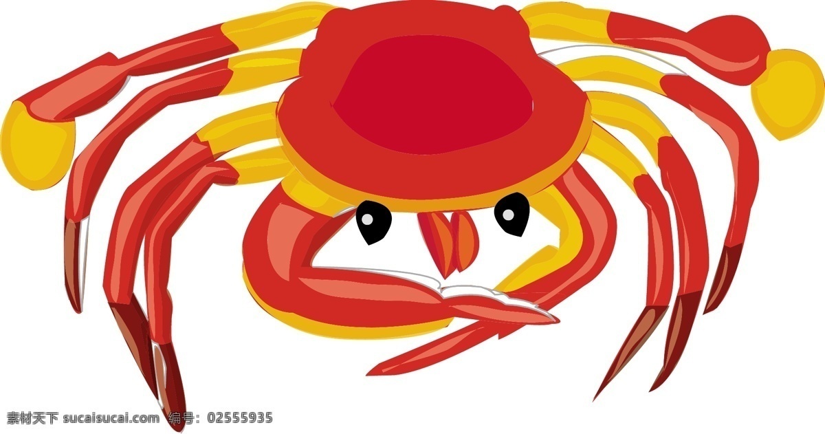 插画免费下载 插画 儿童玩具 螃蟹 矢量图 日常生活