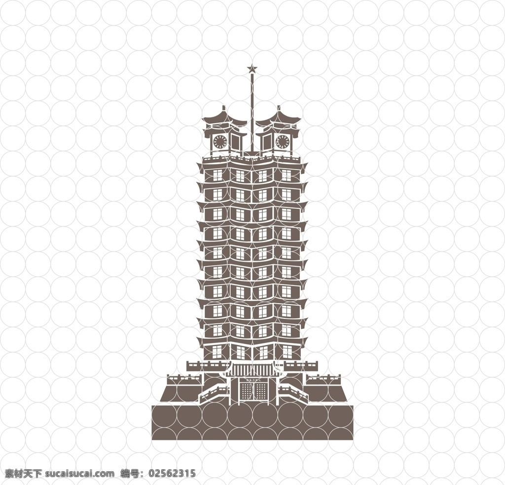 郑州 二 七 纪念塔 二七 矢量 文件 广告 共享 共享素材