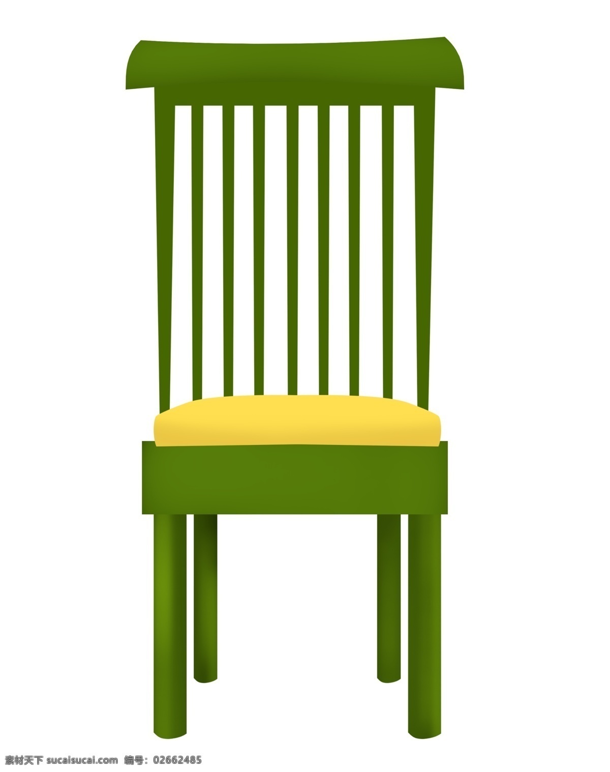 绿色 靠背 椅子 插图 卡通椅子 家具 靠背椅子 绿色椅子 靠背椅子插图 绿色靠背椅子 绿色家具