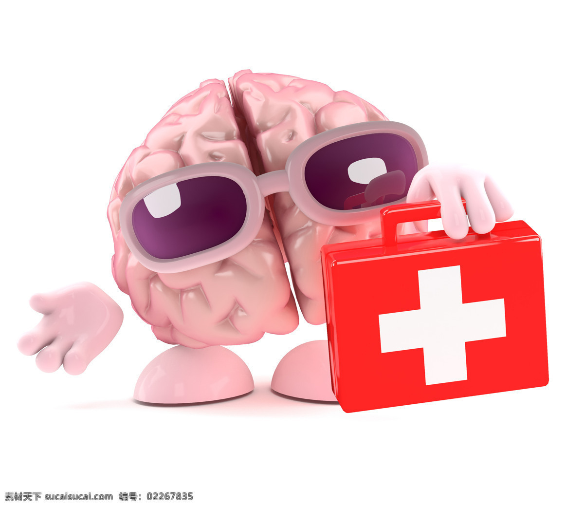 大脑 漫画 医生 急救箱 人类大脑 大脑漫画 大脑设计 卡通大脑 大脑人物 虚拟人物 儿童卡通 卡通动画 脑细胞 脑容量 太阳镜 动漫动画