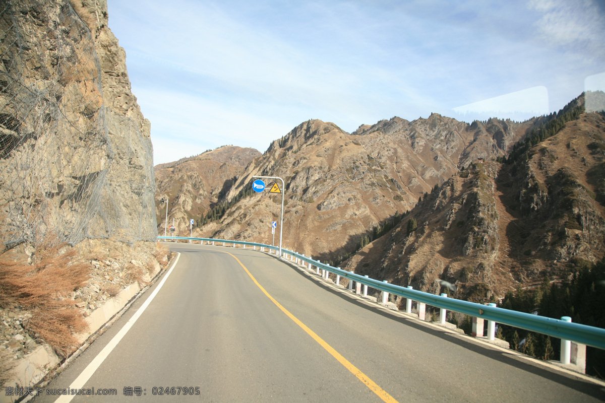 新疆 乌鲁木齐 昌吉 天山 盘山路 自然景观 自然风景
