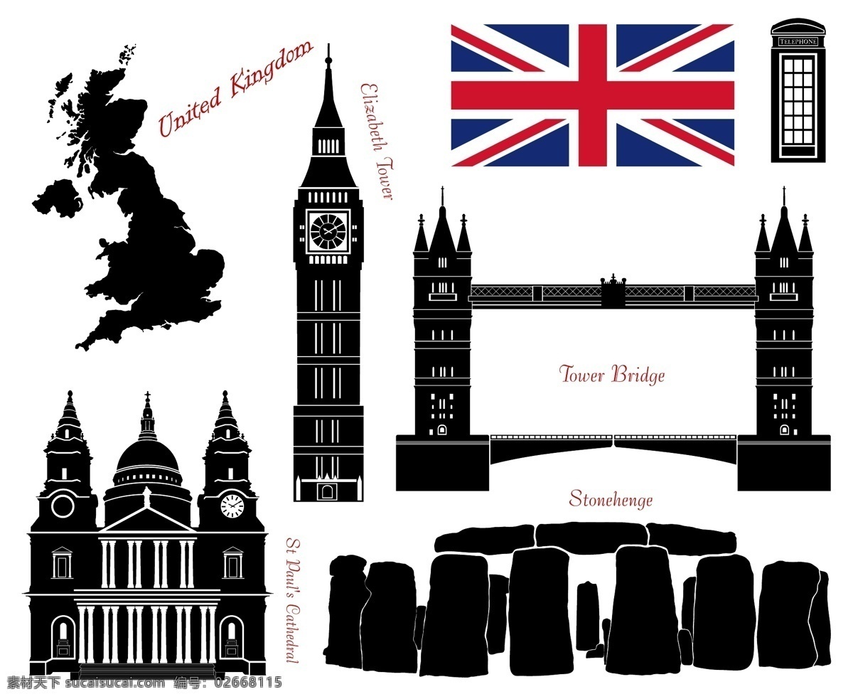 大笨钟 矢量 国家 国旗 建筑 米字旗 文化 英国 英国国旗 英国素材 英国元素 图标 模板下载 英国建筑图标 psd源文件