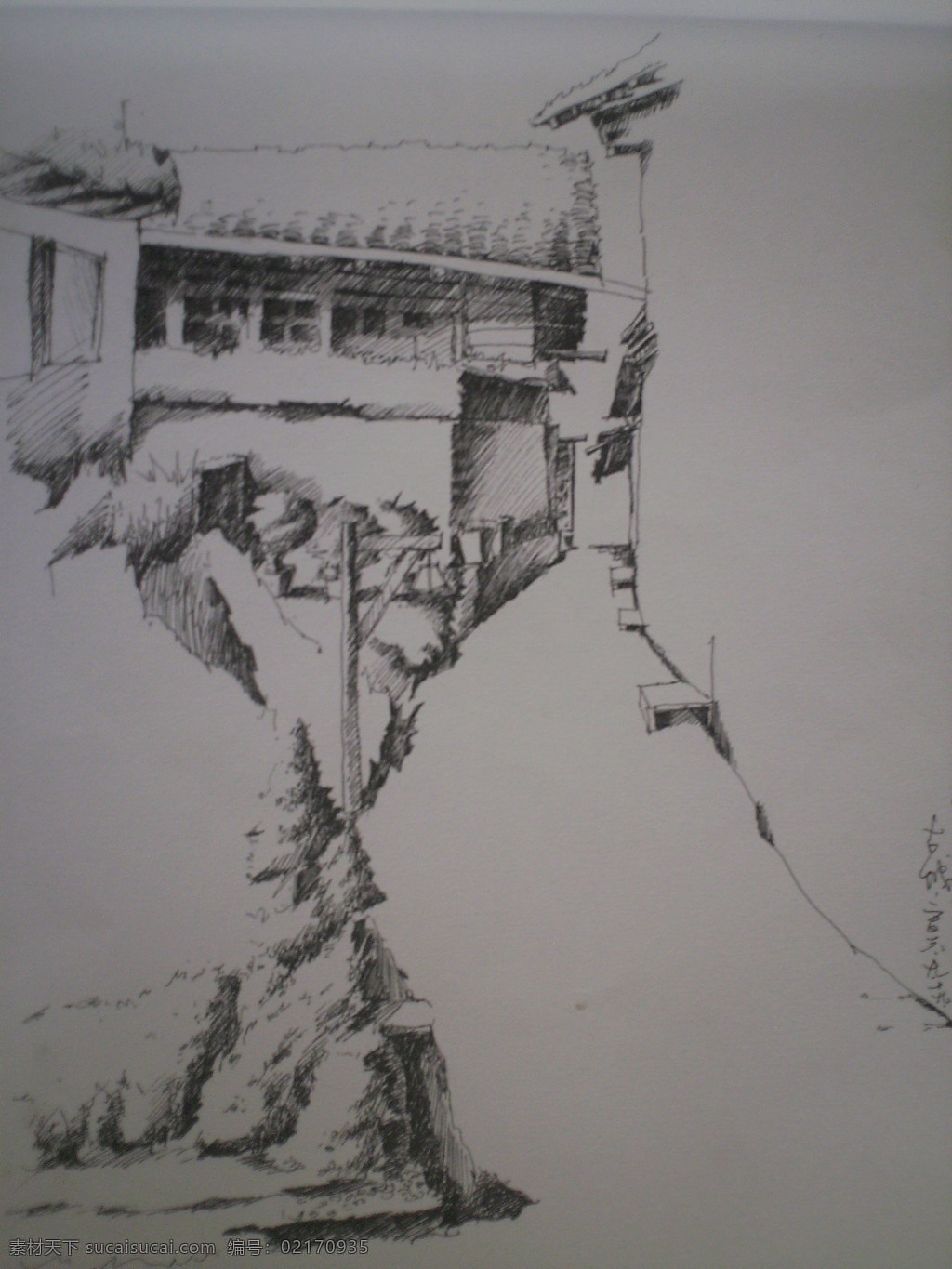 手绘 效果图 插画 素描 插画集