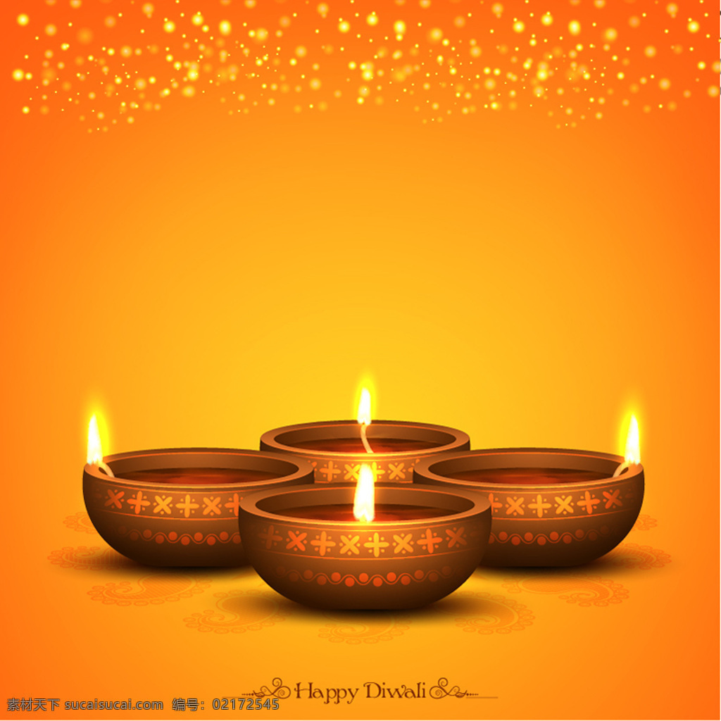 橙色 背景 四 蜡烛 排 灯节 背景光 排灯节 橙 庆祝 快乐 节日 印度 节日快乐 灯 装饰 宗教 火焰 文化 传统