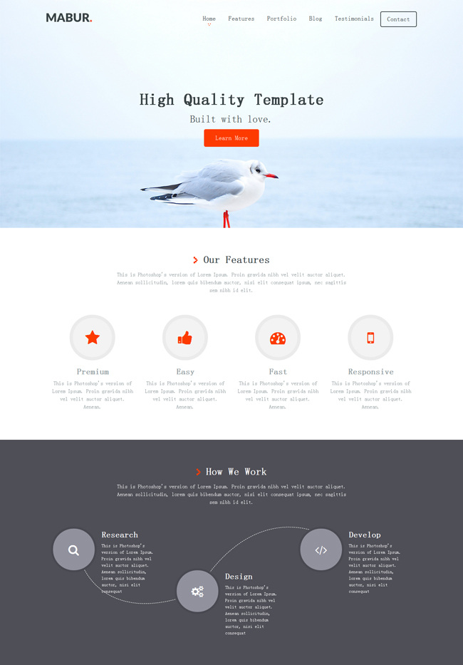 海上 沤 鸟 html 网页模板 网页素材下载 海上的沤鸟 网页素材