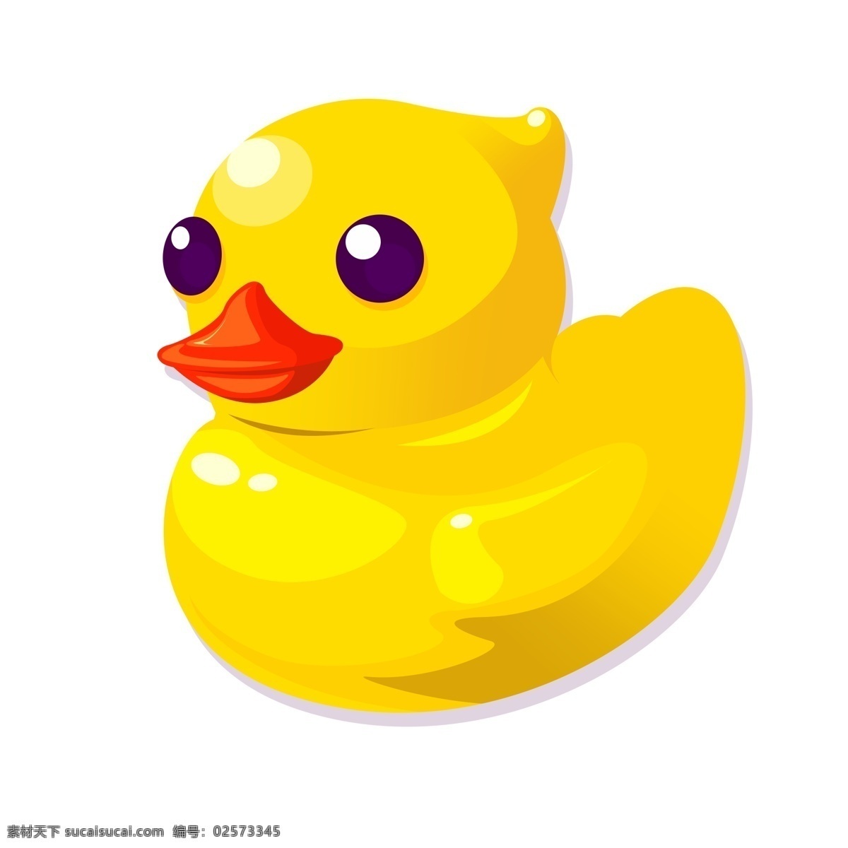 简约 可爱 矢量 小黄 鸭 简约可爱 鸭子 小动物 q版动物 小黄鸭