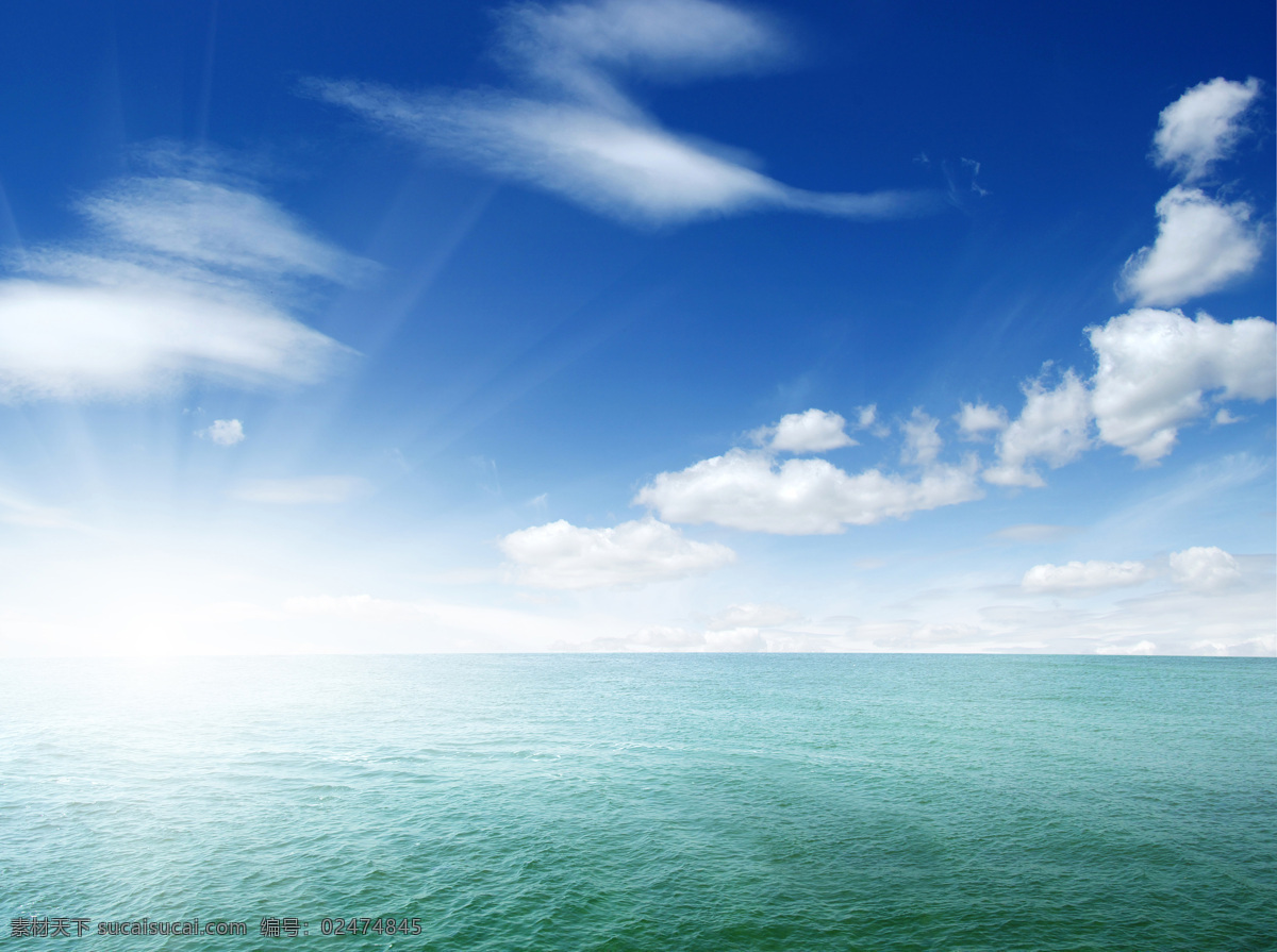 蓝天 天空 海洋风景 海面风光 美丽风景 美丽景色 大海图片 风景 蓝色