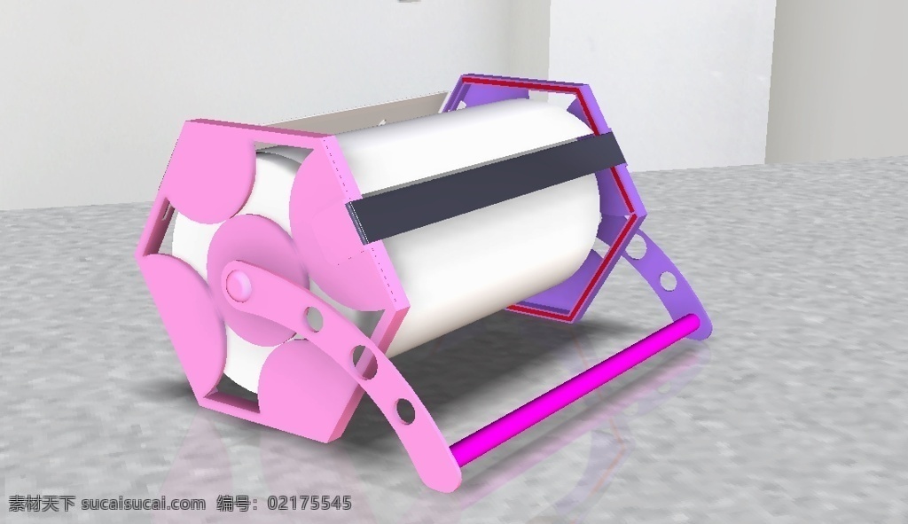 本影纸架 papertowelholder stp 白色
