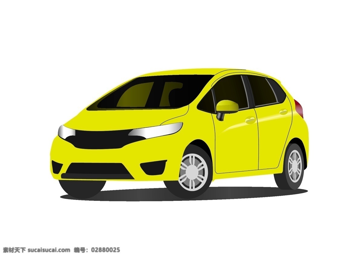 汽车 飞度矢量图 广汽本田飞度