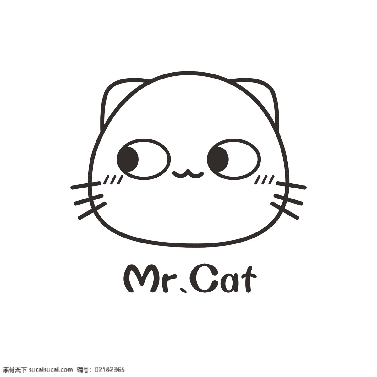 猫 表情 mr cat 猫咪 小猫咪 矢量表情 矢量图 动漫动画 动漫人物