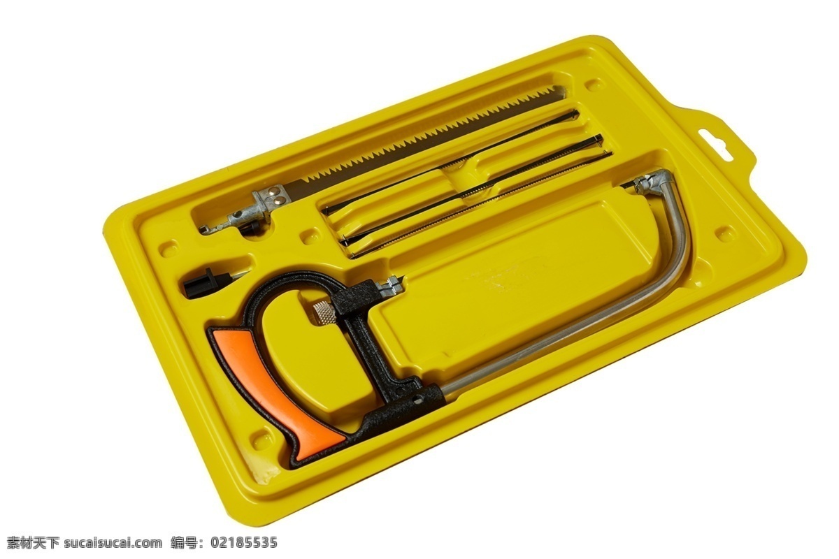 黄色 工具箱 锯子 黄色工具箱