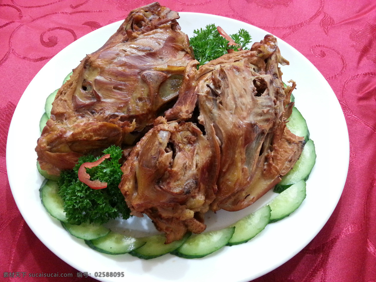 熏鸡骨架 鸡骨架 熏菜 香菜 肉 菜 传统美食 餐饮美食