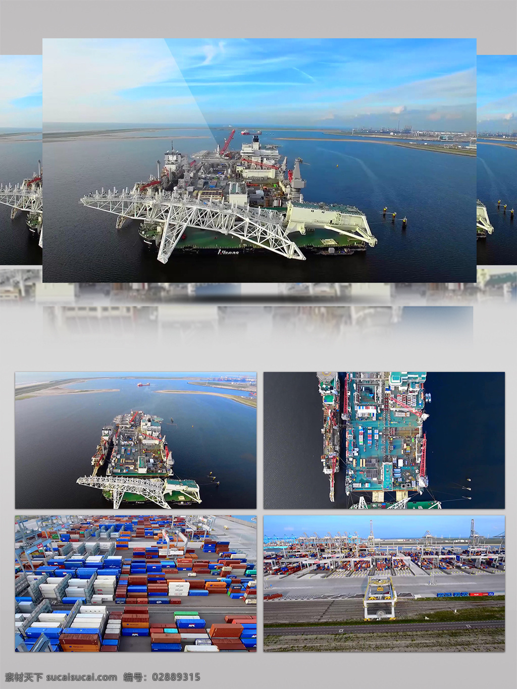 4k 大 美 中国海 上 大型 运输 码头 游轮 工业 海上 实力 运输船 壮观建筑 国力展示