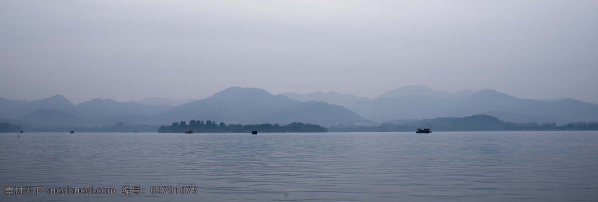 中国风 水墨 意境 杭州 西湖 自然景观 山水风景