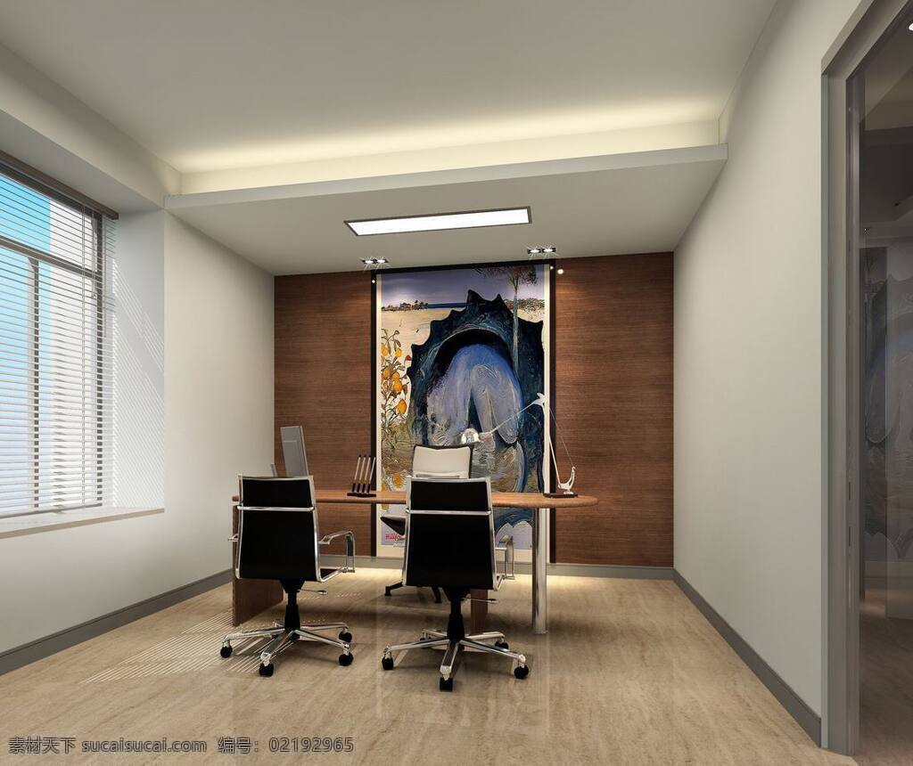 时尚 混 搭 风格 办公室 效果图 混搭 室内设计 办公室效果图 桌子 椅子 吊灯 门 装饰画 木地板